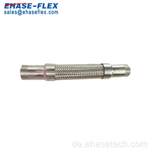 Vibrationsdämpfende flexible Edelstahl-Geflechtverbindung